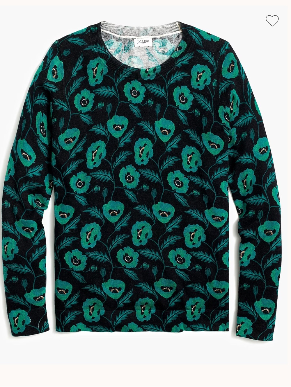 J. Crew Teddy Poppy lightweight sweater sz small